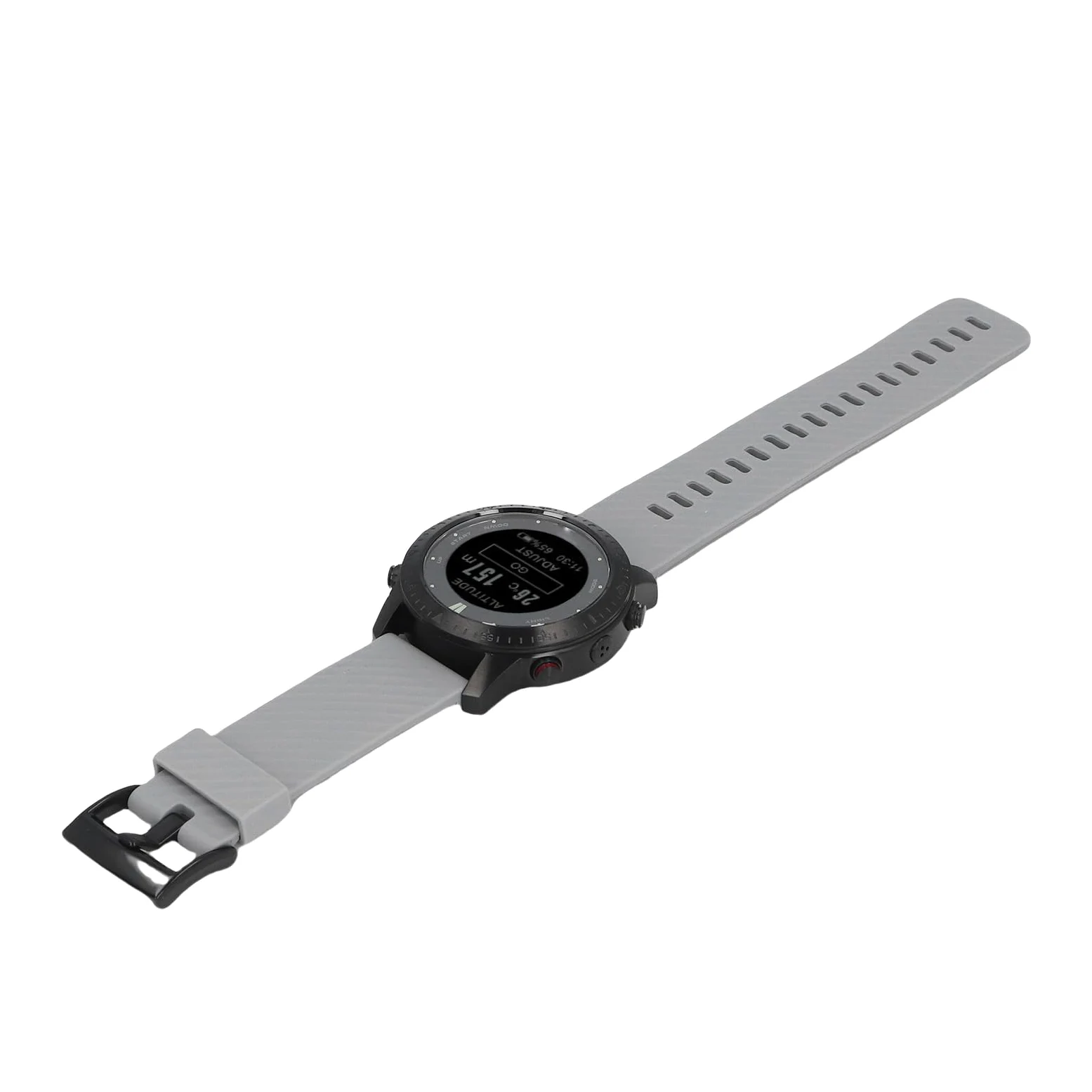 Orologio da Polso Subacqueo Orologio Sportivo Intelligente con Computer Subacqueo Bluetooth da 100 M per Uomo Lega Leggera di Ti con Cinturino Grigio Chiaro