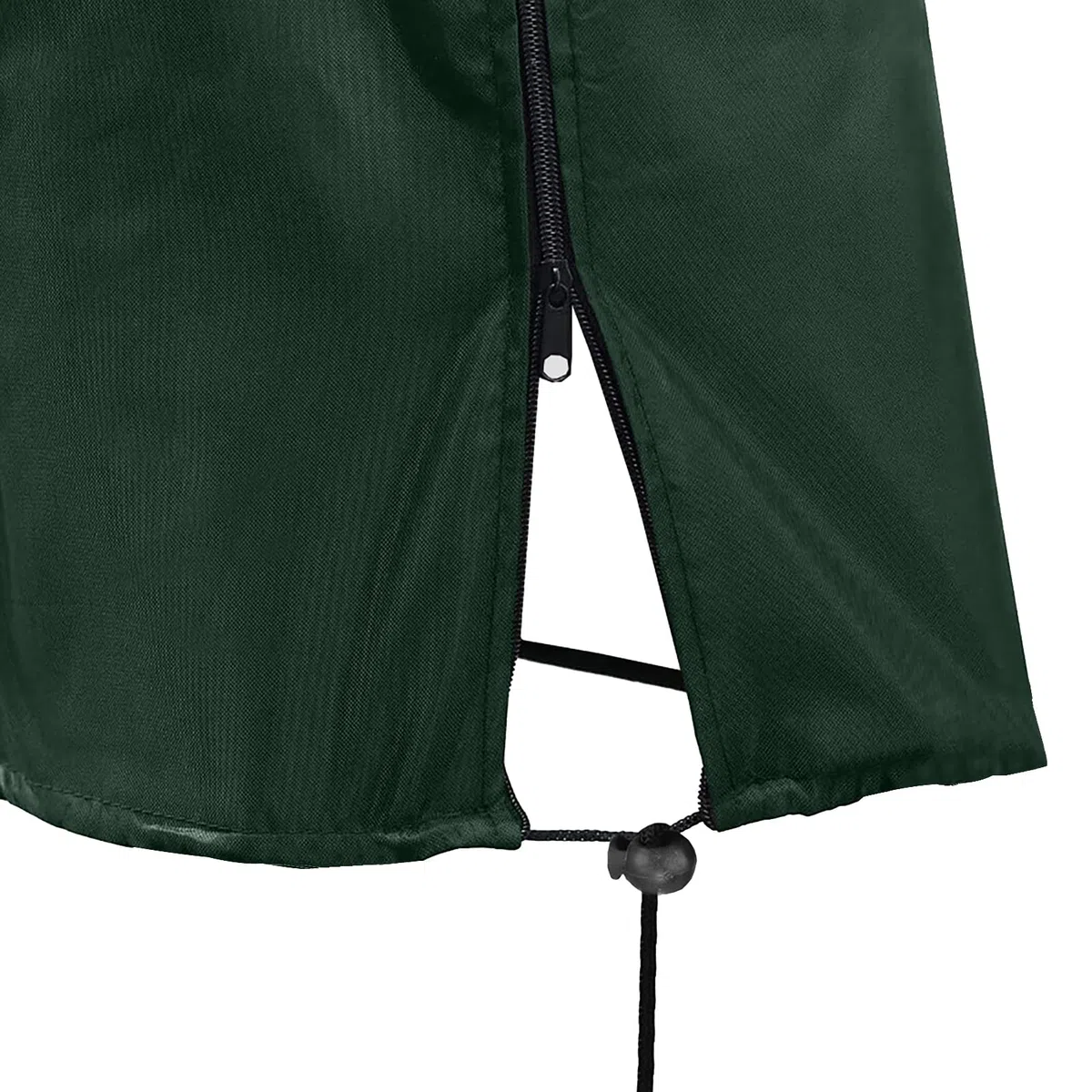 Copertura per tavolo da ping pong, con cerniera e coulisse, in tessuto Oxford 420D, impermeabile, per interni ed esterni (185 x 165 x 70 cm) (verde)