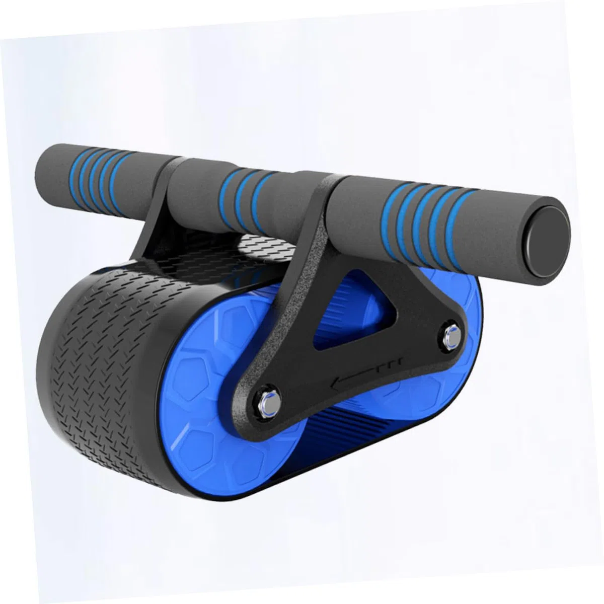 Ruota Addominali Fitness con Manico in Gomma Abs Ruota Spessa Stile Tank per Allenamento Addominale Silenzioso Attrezzo Palestra Casa Multifunzionale per Uomo Donna Principianti
