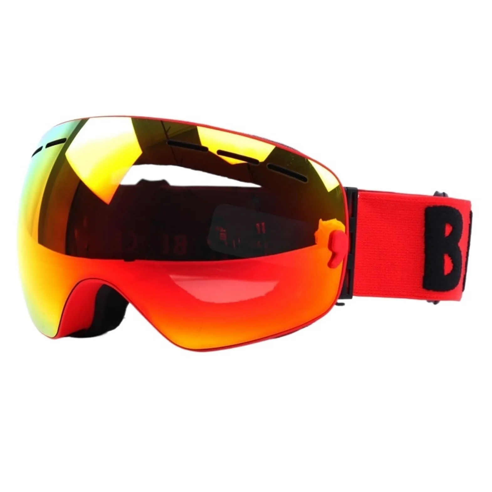 Occhiali da Sci Occhiali da Sci Doppi Strati UV400 Occhiali da Sci sferici a Specchio Occhiali da Sci Uomo Donna Occhiali da Neve 3100+Set Custodia Lenti Occhiali da Esterno
