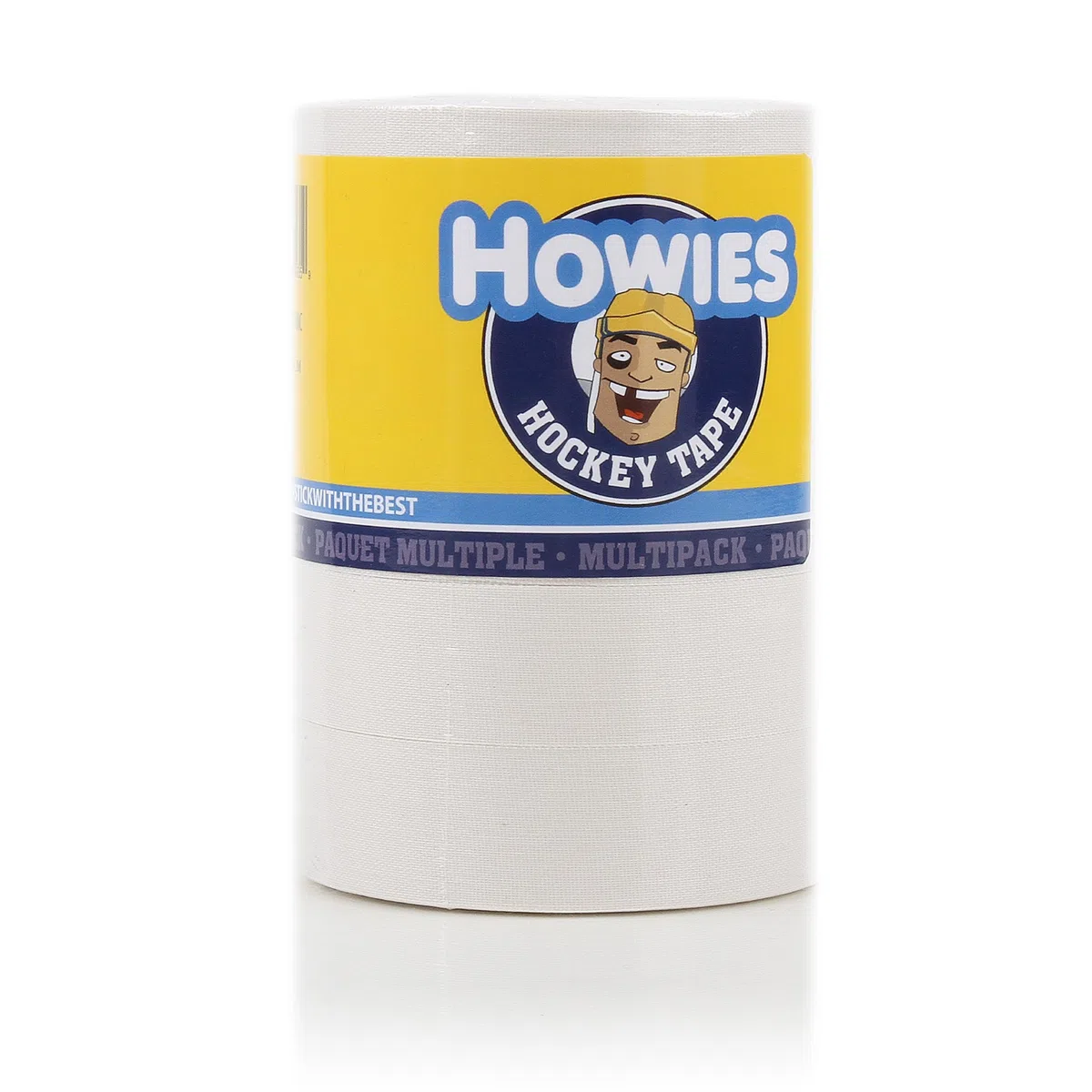 Howies - Confezione da 5 nastri da hockey bianchi