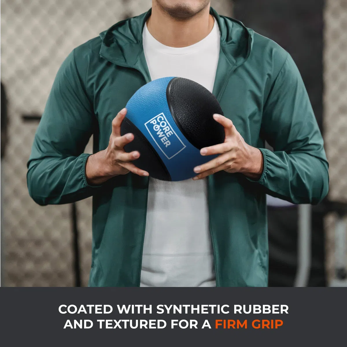 Core Power Medicine Ball 8kg - Palla ponderata di Alta qualità per Il Fitness, l'allenamento di Tutto Il Corpo e la Riabilitazione