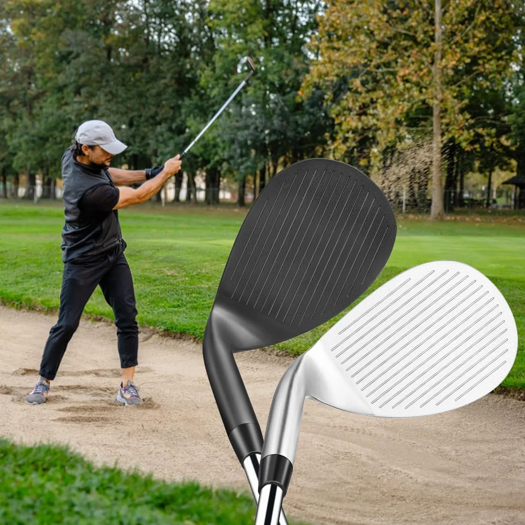 MAZEL Zeppe da golf da 68,70,72 gradi, 35 pollici, per destrorsi, QPQ, nero, CNC fresato con sabbia e sabbia, mazza da golf da uomo