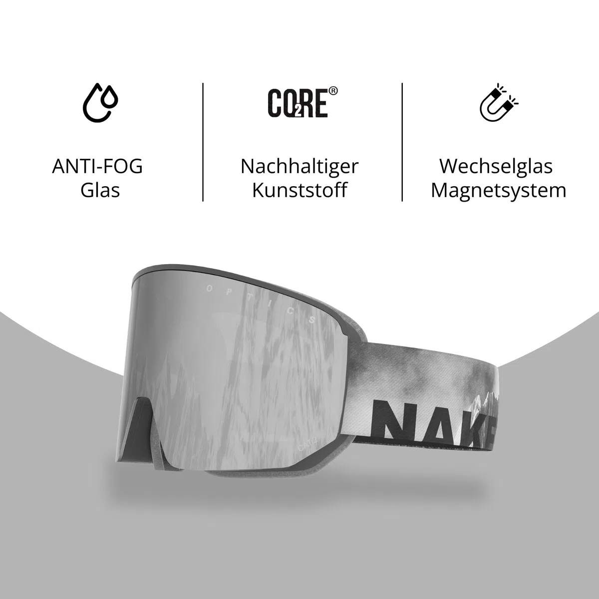 NAKED Optics The NOVA Occhiali da Sci per Uomo