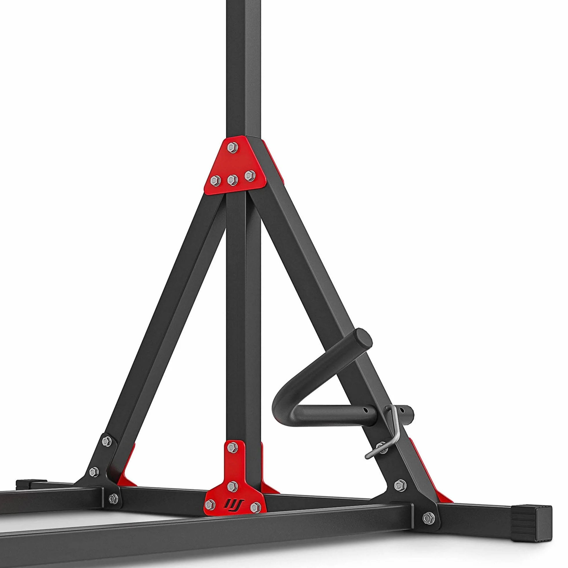 Marbo Sport - Power Tower - Multi-Palestra Stazionaria MH-D203 con Barra per trazioni, Stazione di Immersione e Regolazione in Altezza - attrezzi palestra casa, fitness - Prodotto in EU