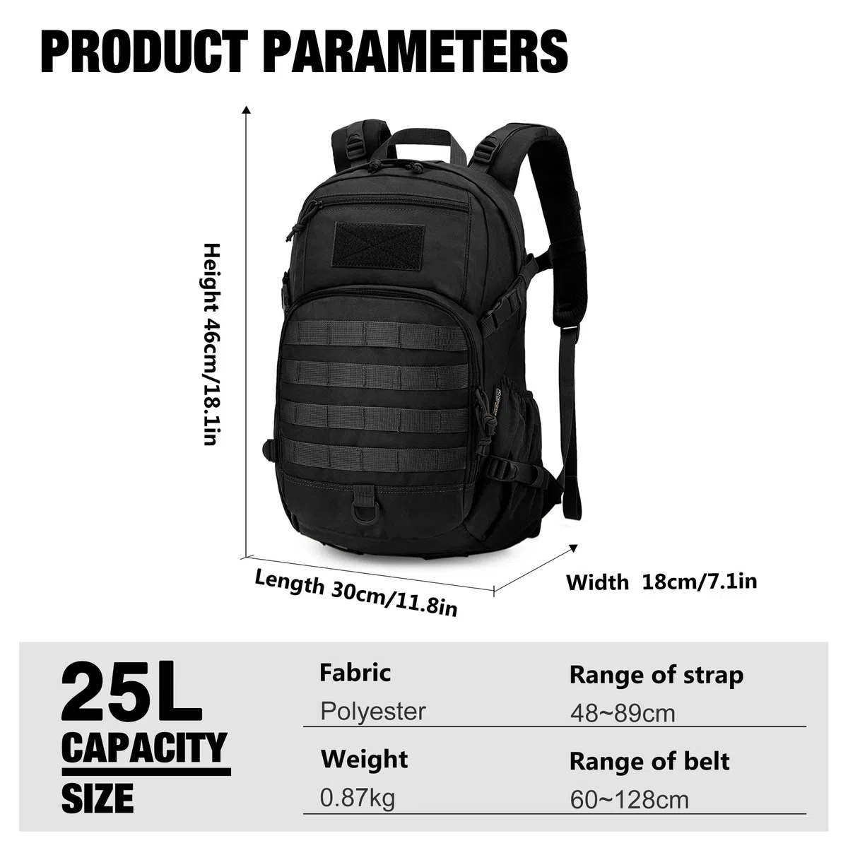 Mardingtop Zaino Bici Zaino Ciclismo Zaino Bicicletta Mountain Bike Zaino Biking Daypack Borsa Sportiva Zaino da Equitazione Zaino Molle Regalo per Il Fitness Running Biking