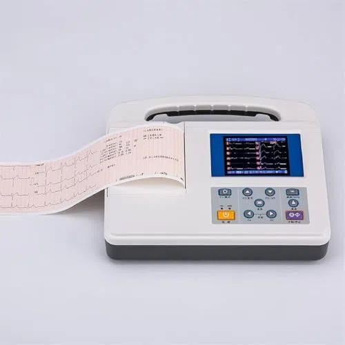 Monitor cardiaco paziente di Digital con esposizione LCD e funzionalità di stampa per uso medico