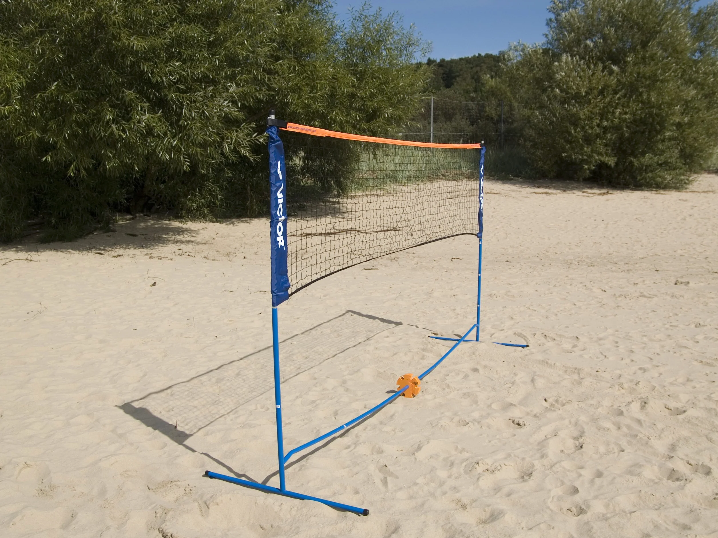 Victor Easy Badminton Net - Height-Adjustable Outdoor Multifunctional Net, 350 x 155 cm