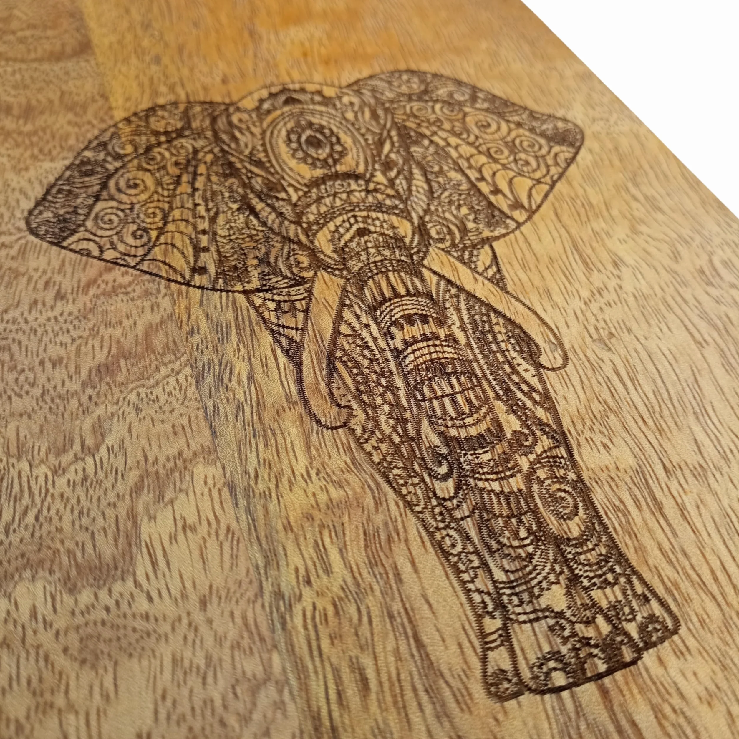 Sadhu Board - Tagliere in legno di mango, 100% fatto a mano, 3 misure: 10 mm, 12 mm e 15 mm, allevia la tensione, favorisce la circolazione sanguigna, disintossicante, aiuta con mal di testa, disturbi