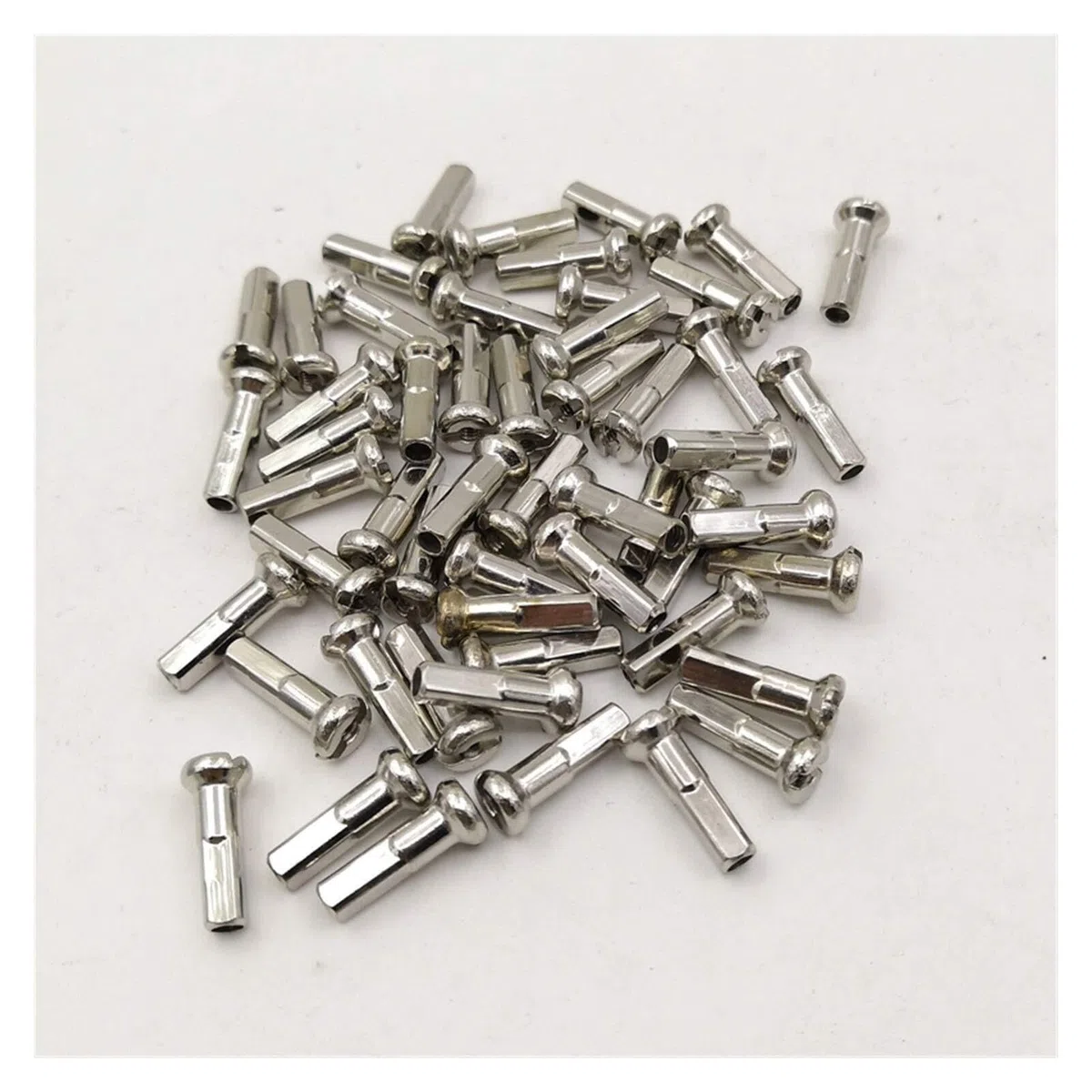 Raggi per Bicicletta Raggi for Bici, Calibro 15 Diametro 1,8 mm for Bicicletta Tirare Dritto for da Strada in Acciaio Inossidabile 304 Parti for Ruote Ciclismo e Cappucci MTB