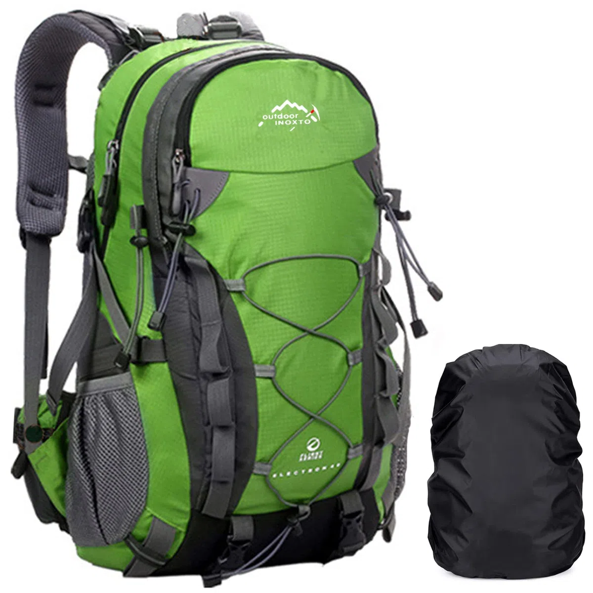 Zaino da hiking 40L Zaino da Trekking Con Copertura Antipioggia Impermeabile Leggero Zaino da Viaggio per all'aperto Zaino da Escursionismo Sportivo per uomini e donne