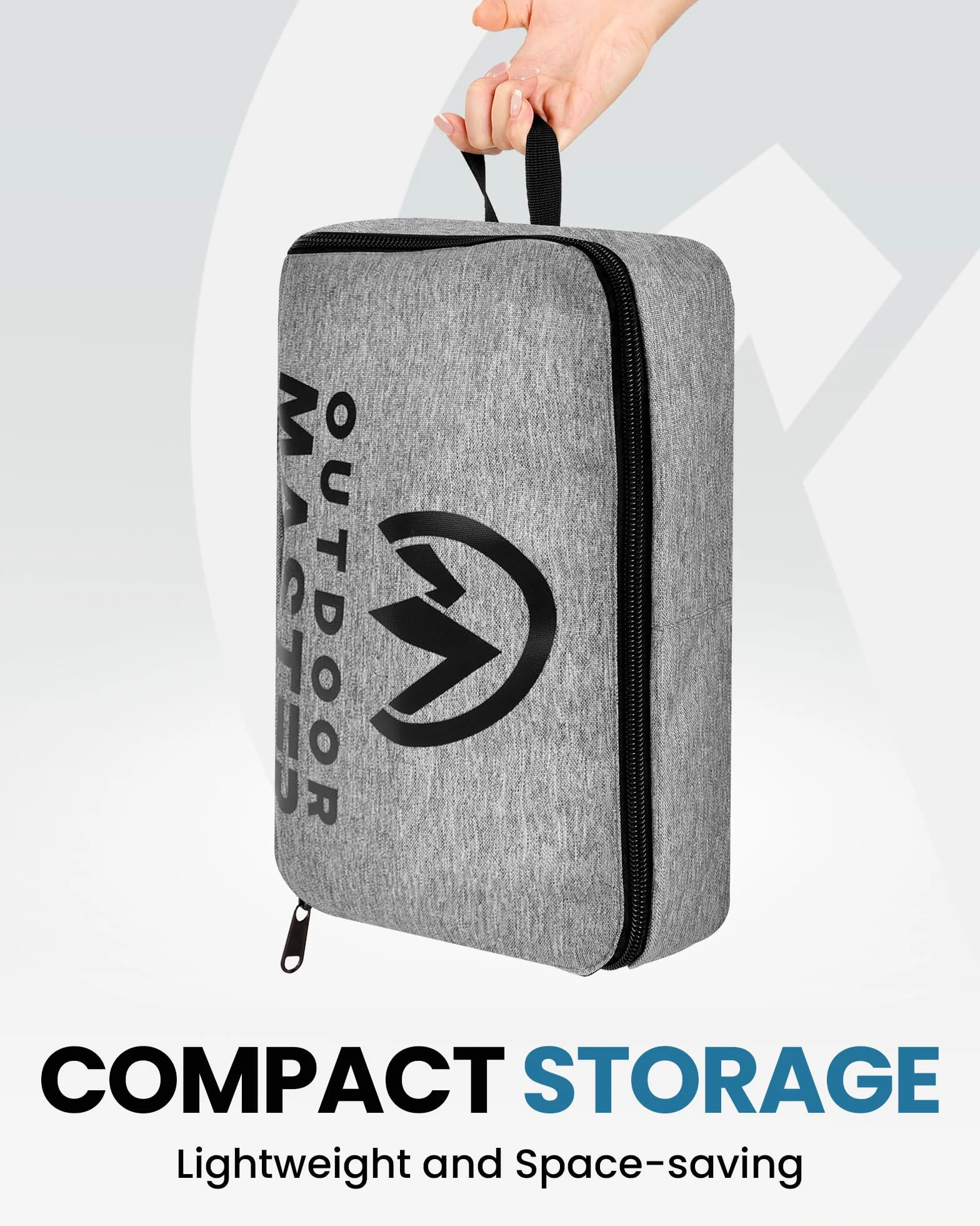 OutdoorMaster Borsa da Snowboard – 900D Resistente all'Acqua Snowboard Borsa da Viaggio con Tracolla, Design Pieghevole