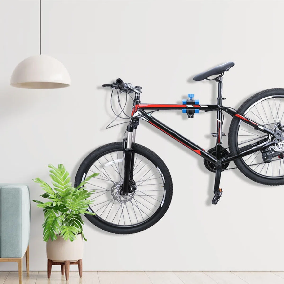 Portabiciclette Cavalletto Riparazione a Parete Pieghevole Regolabile | Gancio a Parete Bici Cavalletto da Lavoro Robusto per Manutenzione Domestica Bici Strada Mountain Bike