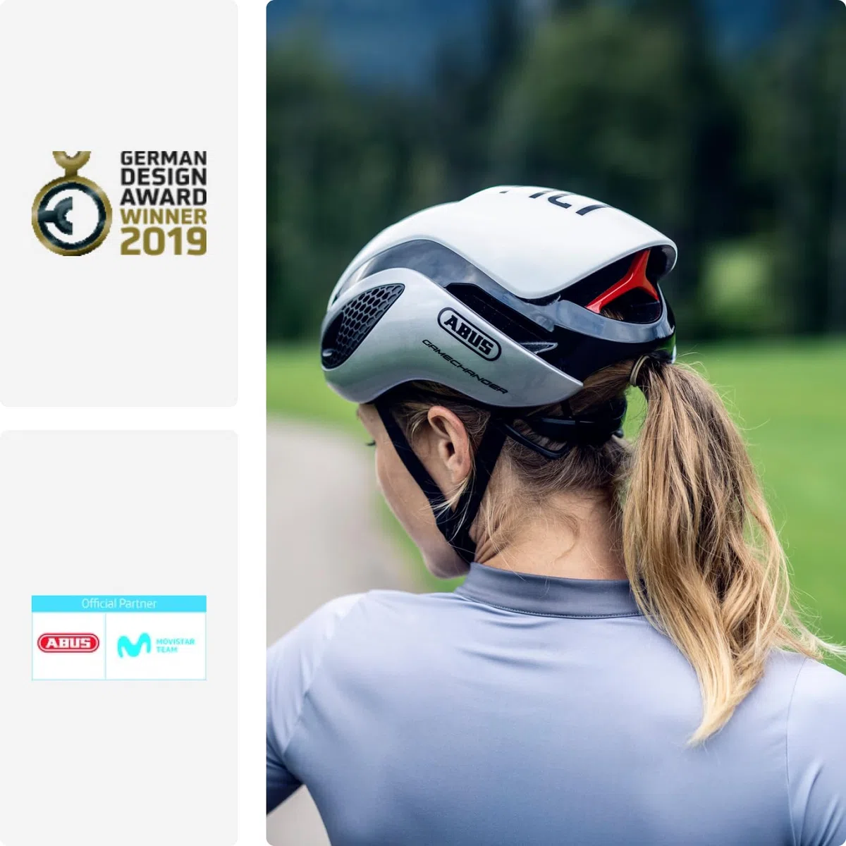 ABUS Casco da bici da strada GameChanger - Casco da bici aerodinamico con proprietà di ventilazione ottimali per uomini e donne | Casco con cinghie aerodinamiche, sistema di raffreddamento, supporto occhiali, regolazione, apertura coda