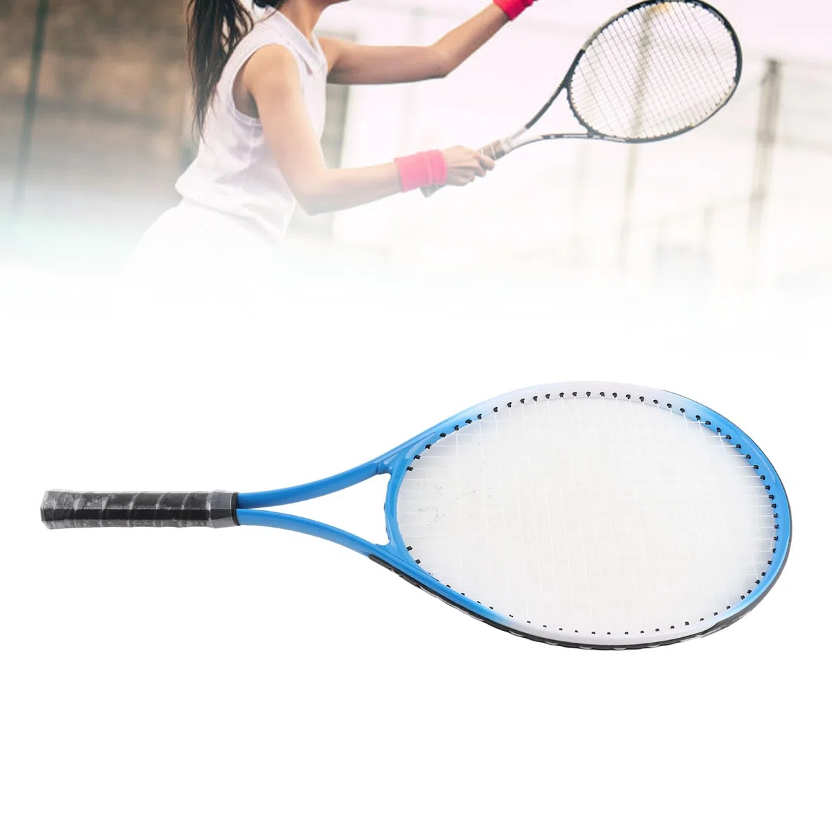 Tbest 27 Inch Tennis Racket with Comfortable Grip