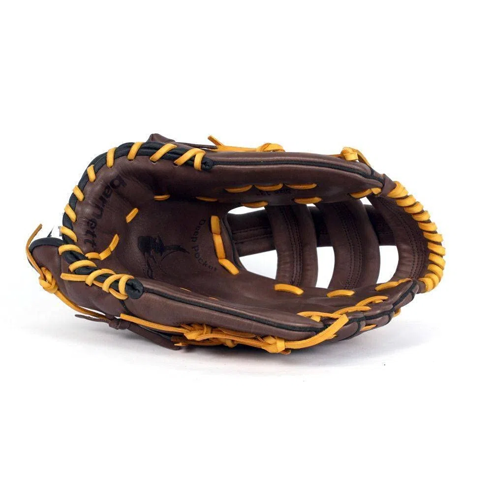 BARNETT GL-127 Marrone Guanto da Baseball Pelle 12,7"