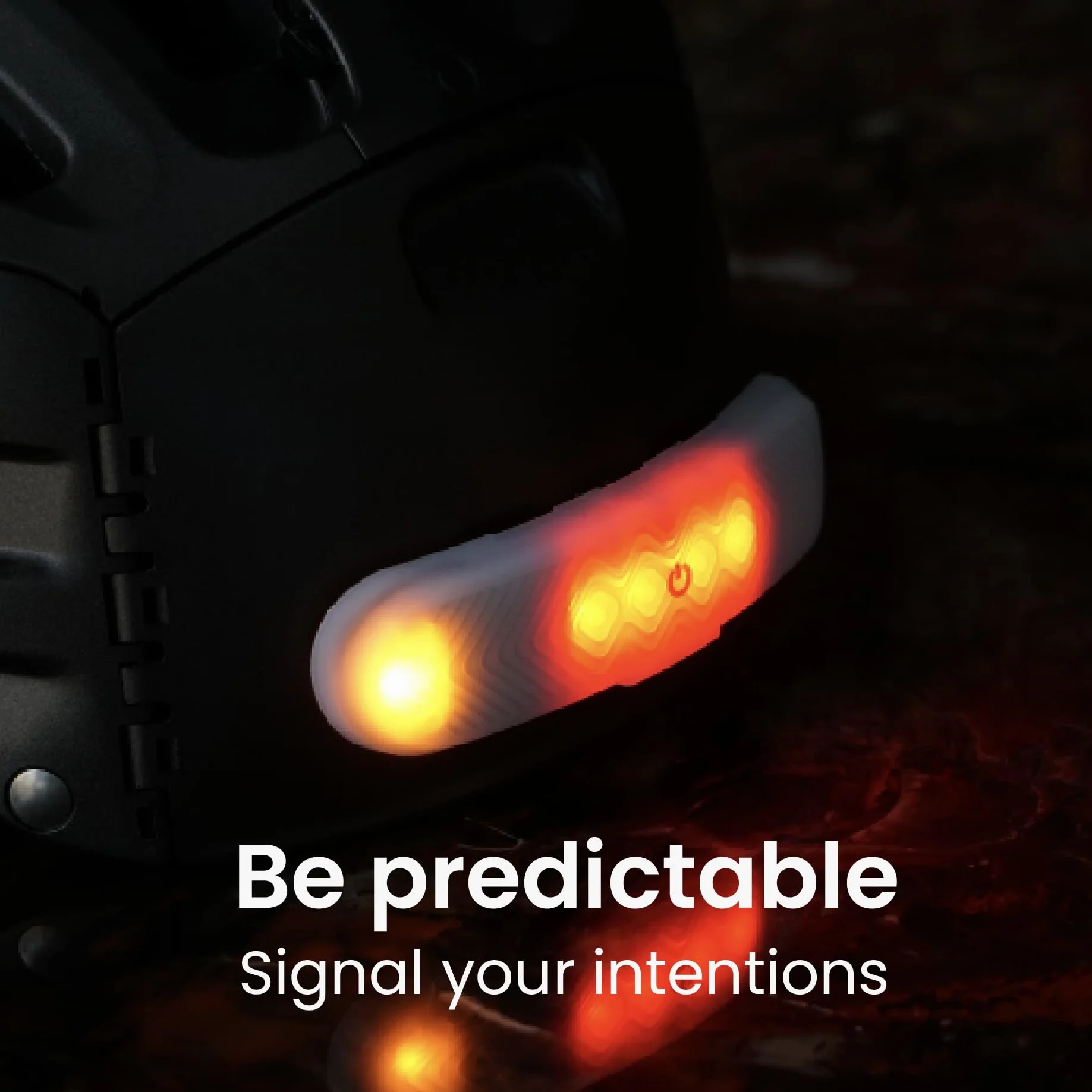 Illuminazione Rimovibile senza Fili per Casco da bicicletta, Monopattino - con Lampeggianti Destra/Sinistra - Telecomando sul Manubrio - Ricaricabile USB …