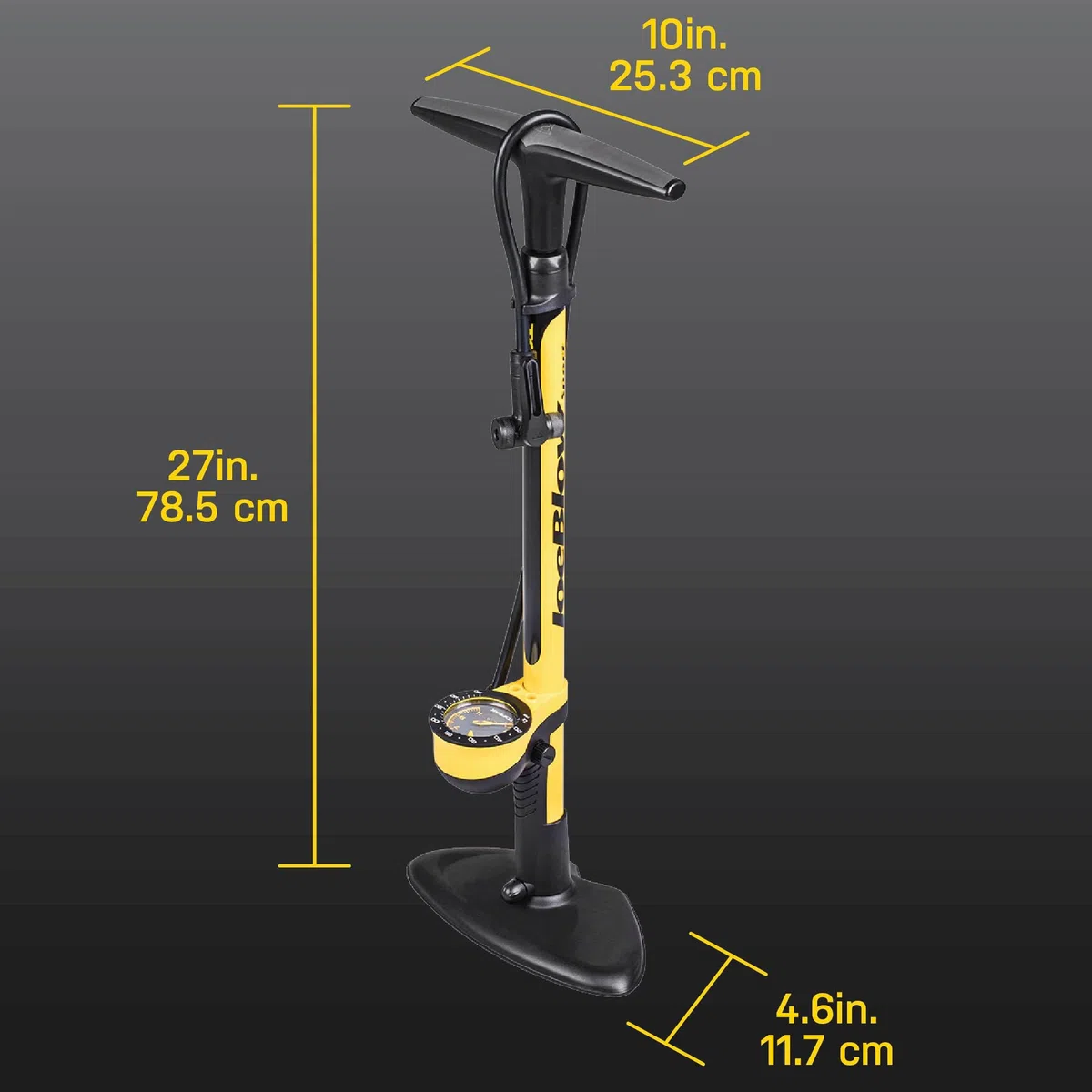 Topeak Joe Blow Sport III, Pompa a Pavimento ad Alta Pressione