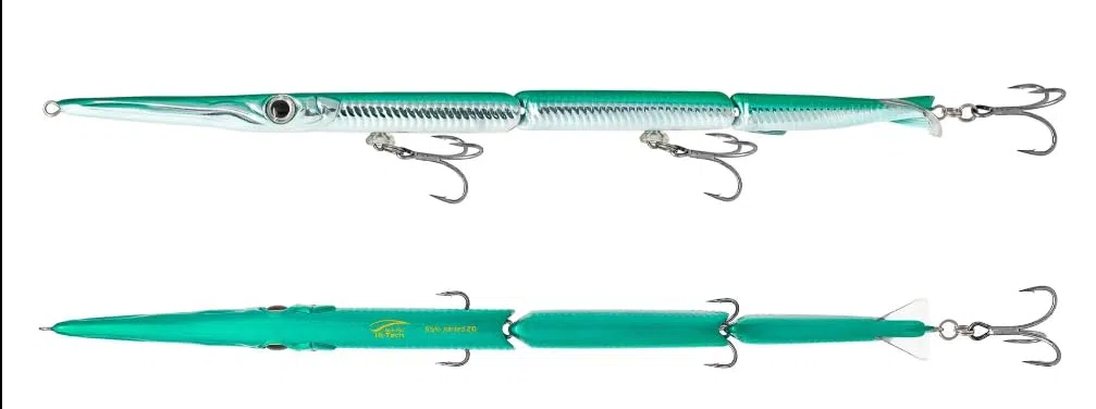 Artificiale Jack Fin Stylo Jointed 210 colore GREEN by Marlin Blue di Montanari Marco a Porto Corsini