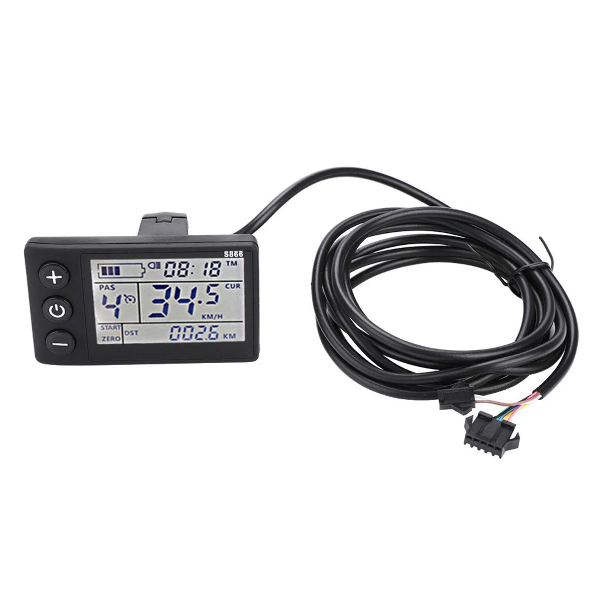 VBESTLIFE Controller Motore LCD, Pannello Display LCD Impermeabile Kit Controller brushless per Scooter Elettrico per Biciclette per Biciclette elettriche/Scooter(2#36V-48V)