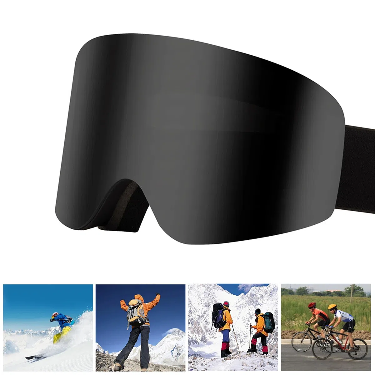 Anti-fog Snowboard Occhiali Doppio Strato Occhiali Da Sci Protezioni UV Sci Neve per Uomini Donne Doppio Strato Anti-fog Neve Snowboard Regalo