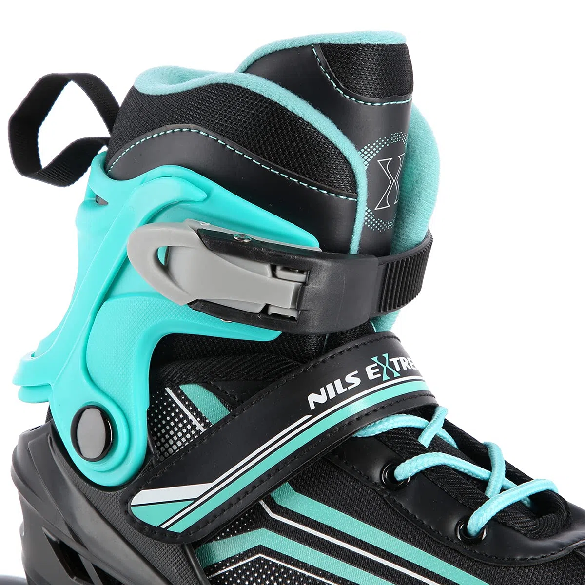 Nils Extreme Lucky - Pattini in linea 2 in 1, misura 34-38, regolabili