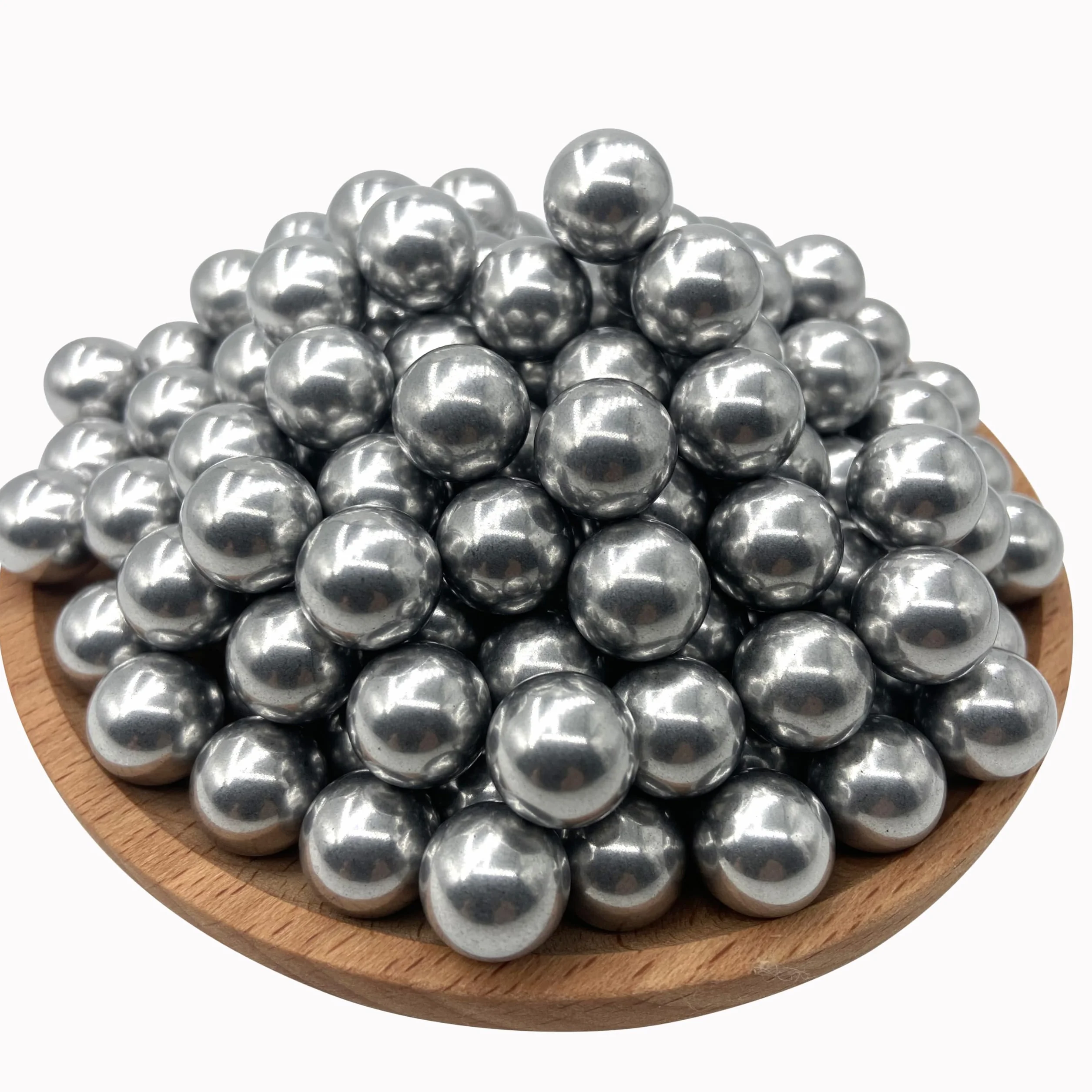 ALIEN PLAY 150 X 50 Cal Aluminum Balls, Hard 50 Cal Ammo Fits for Umarex T4E TR50/HDP50/HDR50, 2.8 Grams Reusable Solid Kinetic Projectiles Self Defense Paintball Balls for Target Practice