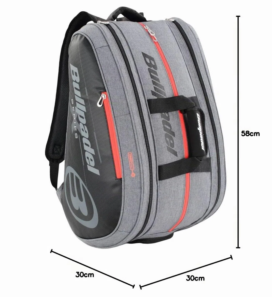Bullpadel Tavolozza anteriore S Grigio