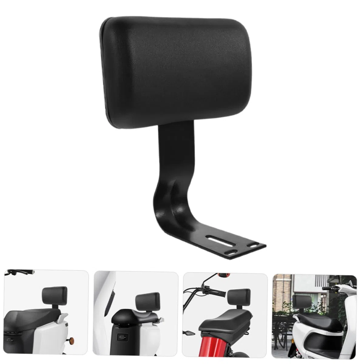 UPKOCH 2pezzi Schienale per Scooter Sostituzione dello Schienale Cuscino per Biciclette Elettriche Comodo Poggiapiedi di Sicurezza Cuscino per Sedile Creativo Pratico Poggiapiedi