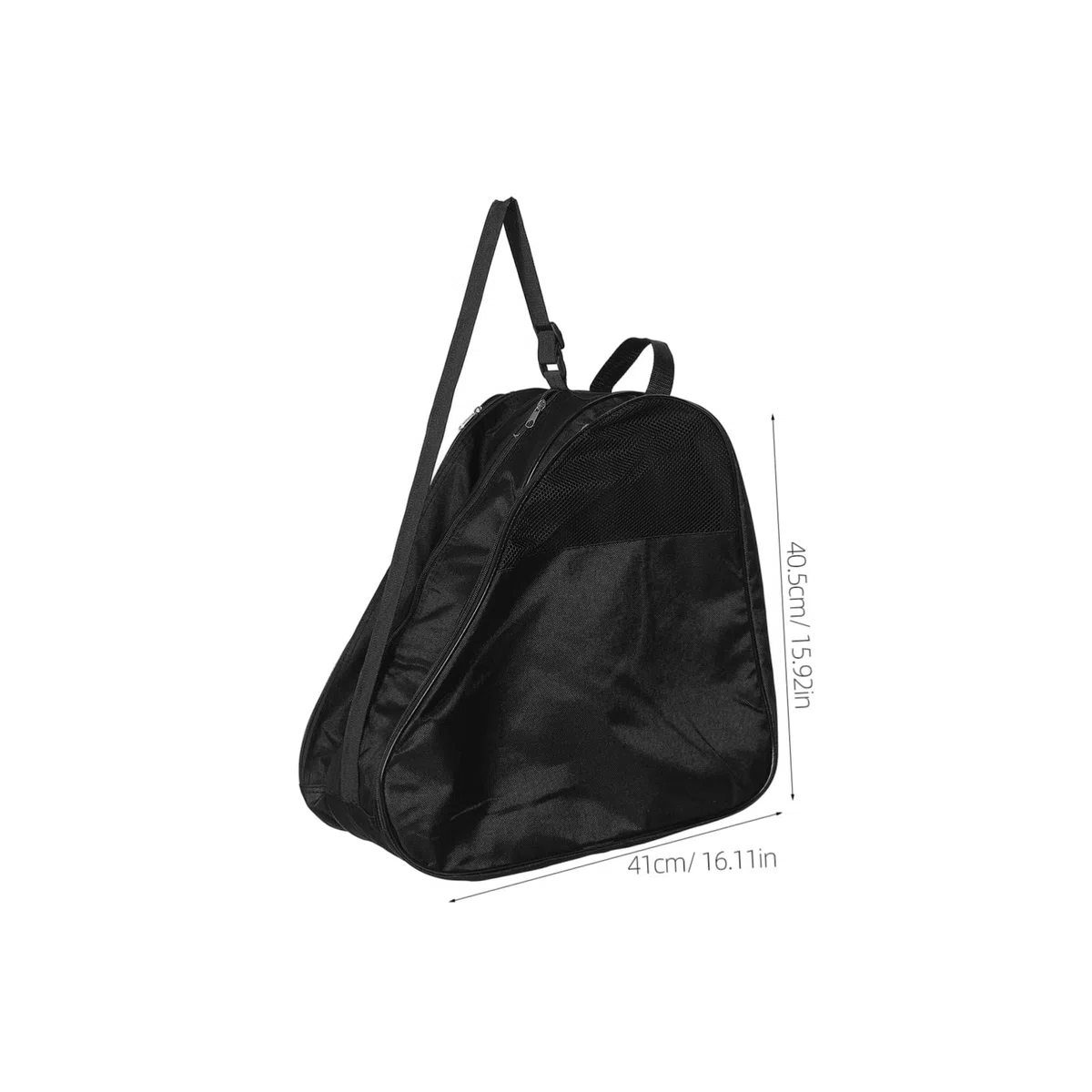 Abaodam Design e Versatile Organizer Multifunzionale Strati Adatta come Spalla o Zaino per Pattinatori e Appassionati Sport con Design Semi Rete