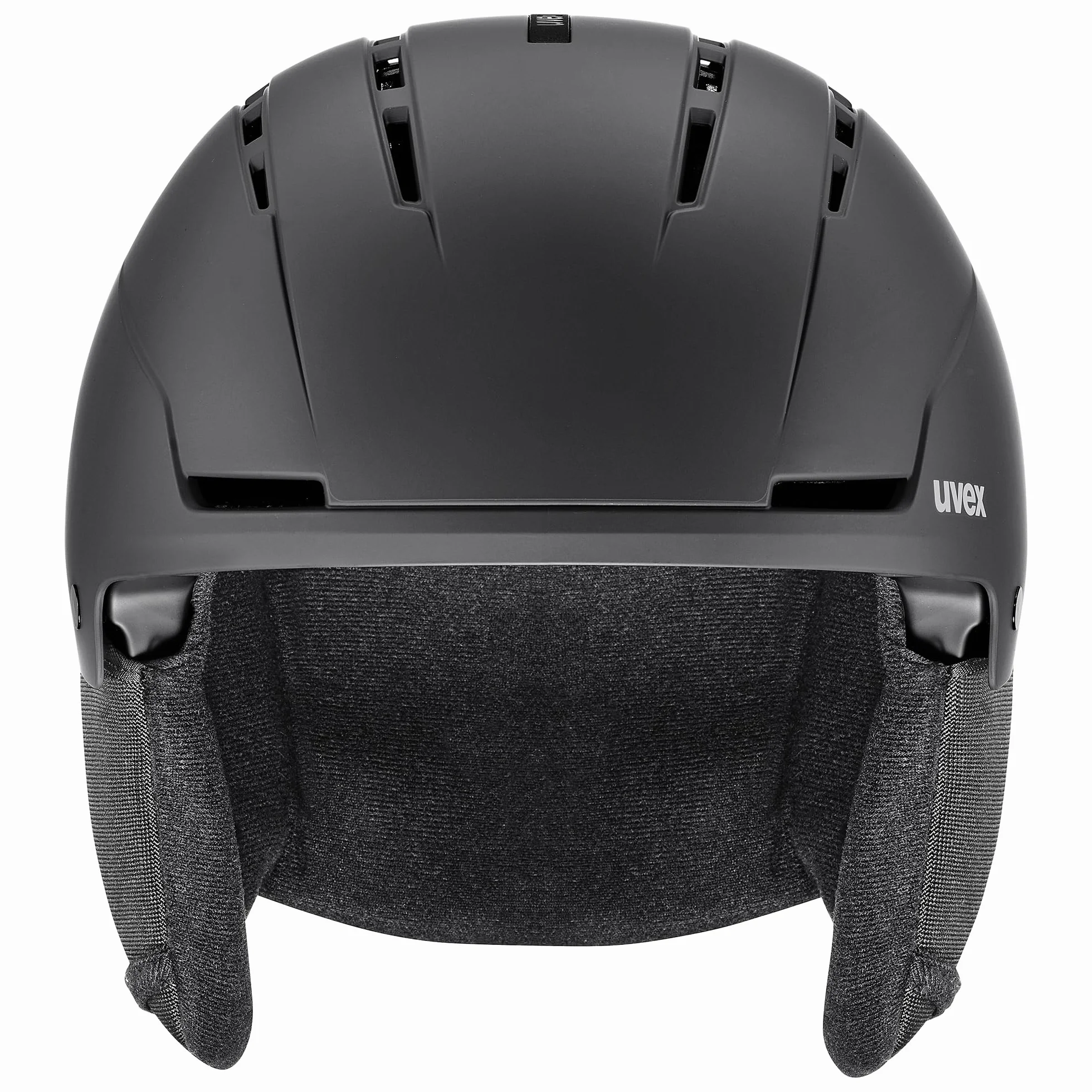 uvex glance MIPS - casco da sci robusto per adulti - regolazione individuale delle dimensioni - aerazione ottimizzata - black matt - 54-58 cm