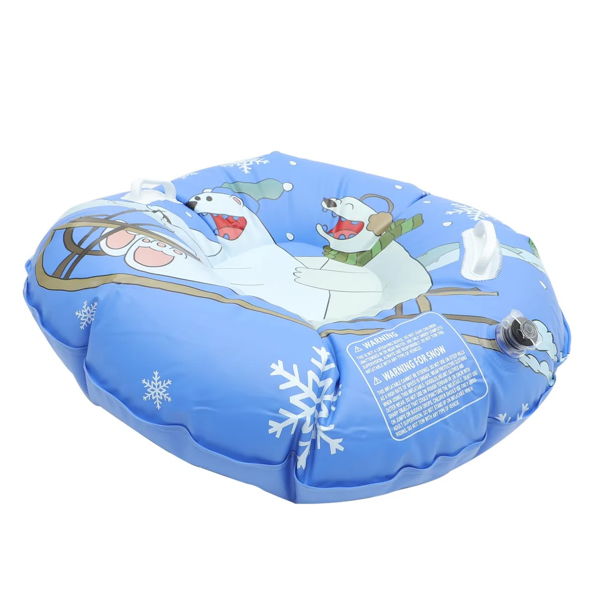 Anneome Slittino Gonfiabile da Neve Tubo di Neve Ispessito per Adolescenti e Adulti all Aperto per Inverno