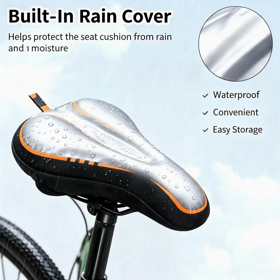 Coprisella per Bicicletta per Trek Slash Carbon 2019 | Morbido Coprisella Bici, Copri Sella Bicicletta Comoda in Memory Foam a Doppio Strato