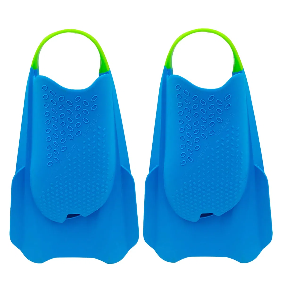 Pinne da nuoto per il nuoto - Pinne in silicone aperte sul tallone - Pinne da nuoto in gomma siliconica - per uomini e donne in piscina in mare immersioni subacquee snorkeling e allenamento di nuoto