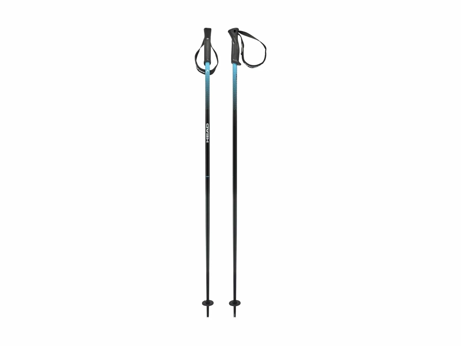 HEAD Frontside Black Speed Blu, Bastoni da Sci Unisex Adulto