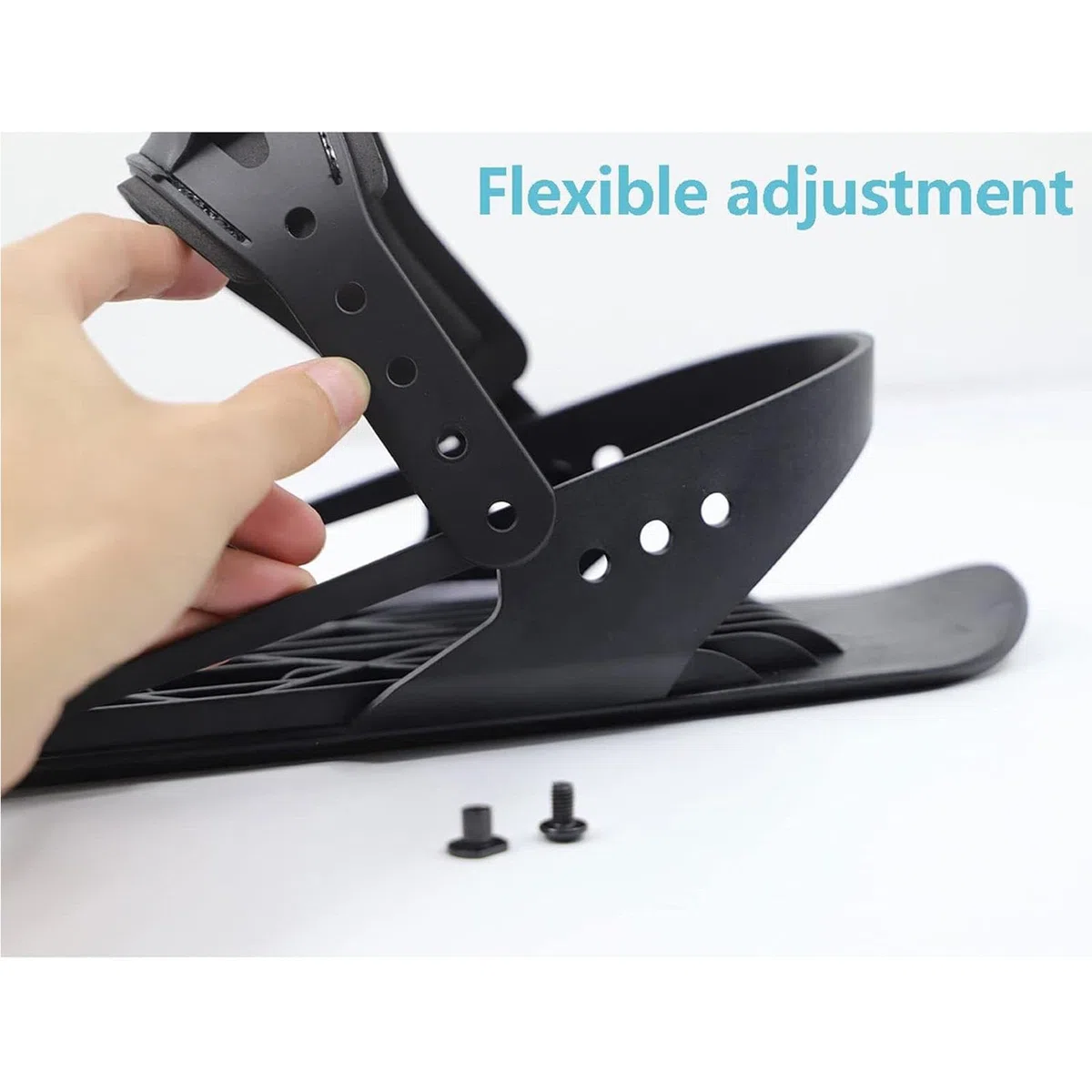 Mini Pattini da Sci Corti per Neve, Mini Pattini da Sci Corti Regolabili, Pattini da Neve Corti Snowblade Skiboard per Sport Invernali Attrezzatura da Sci