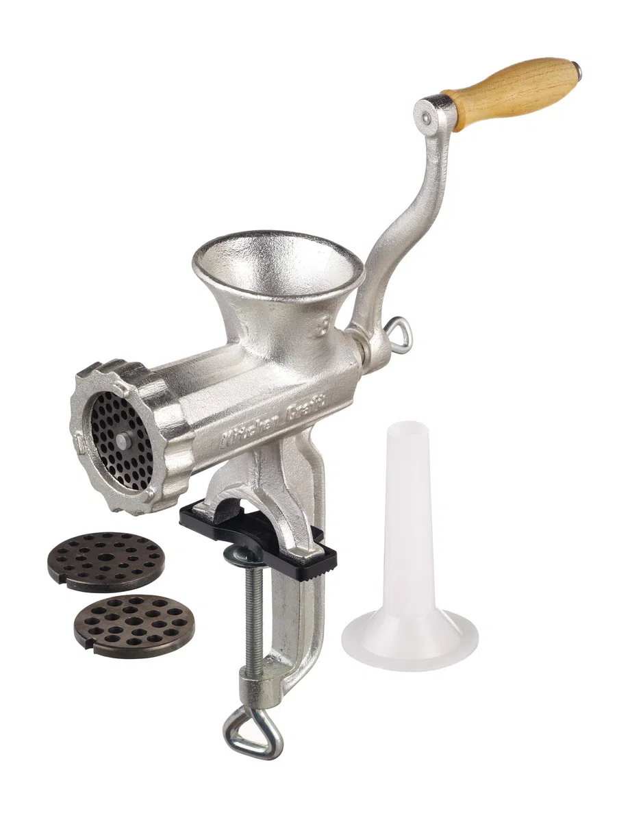 KitchenCraft No. 5 Ghisa Tritacarne, Argento