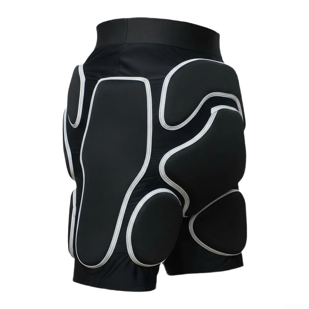 Pantaloncini da sci Hip Protector Cuscinetti EVA per impatto Protezione dell'anca dello sci | Vita lunga, vestibilità regolabile, design non vincolante, comodo da indossare, facile da indossare