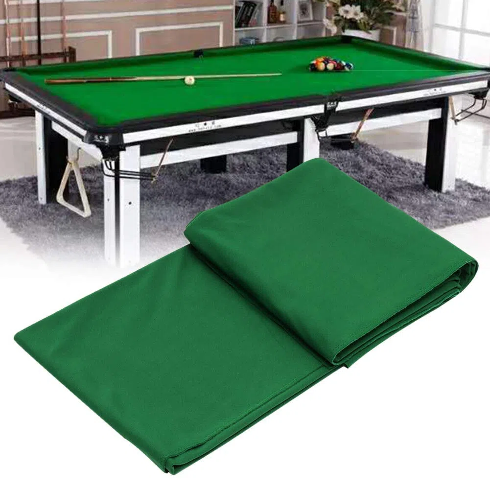 Tovaglia in feltro per tavolo da biliardo, per otto palline, capacità di allungamento, per una varietà di giochi, per snooker, bar, club, hotel, ecc. (340 x 145 cm)
