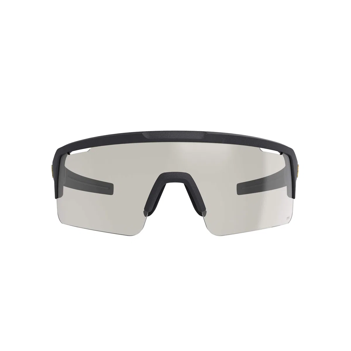 BBB Cycling Occhiali Con Lenti Fotocromatiche Semi Piatte Infrangibili Occhiali Da Sole Uv Con Montatura Sportiva Protezione Per La Guida In Bicicletta Unisex Nero Opaco Fuse PH BSG-65PH