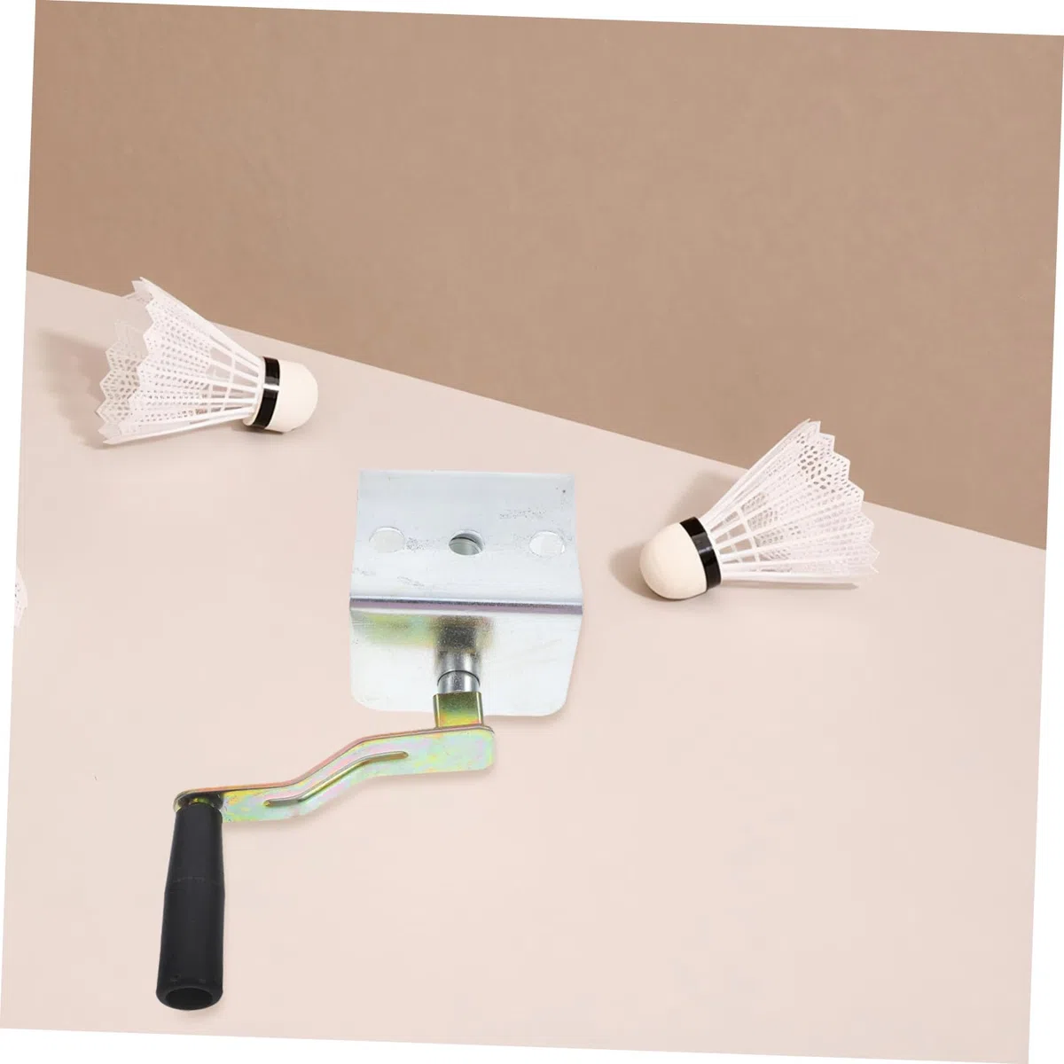 Cabilock Tenditore per Corde in Ferro Argento per Pali da Pallavolo e Badminton Facile Regolazione, Accessorio per Attrezzatura da Palestra Domestica in Comunità e Palestra