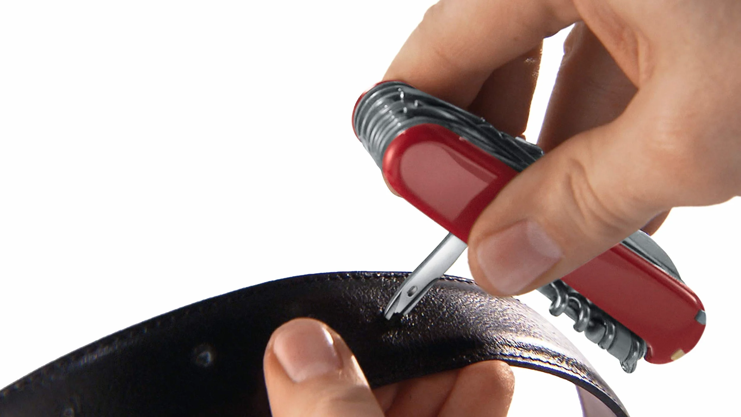 Victorinox, Trailmaster Grip, Coltello Svizzero, Originale, Multiuso, Campeggio, 10 Funzioni, Lama, grande with wavy edge, Cacciavite 3 mm, Bloccabile, Lama a una mano