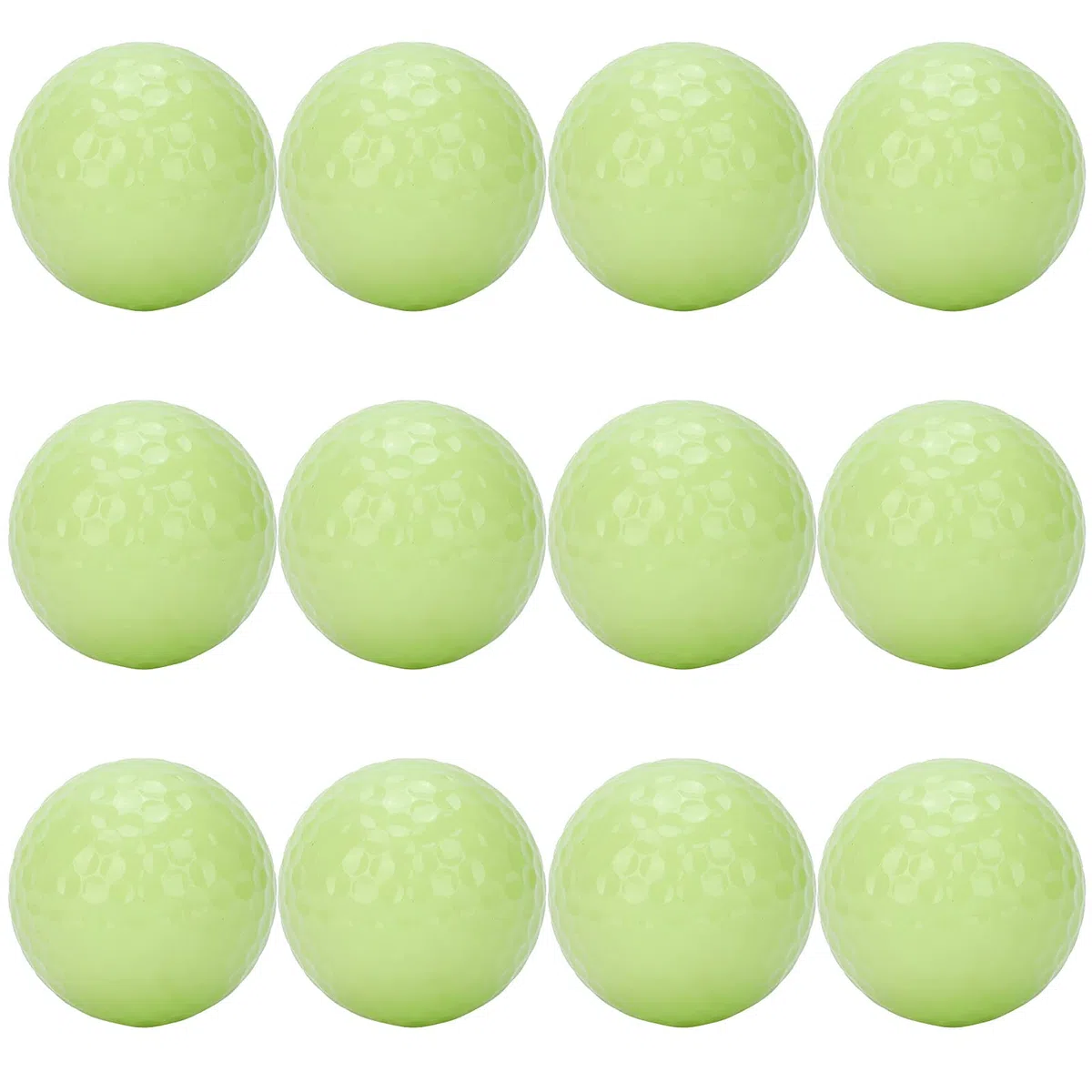 Palline da Notturne da 12 Pezzi Palline da Incandescenti Pallina da Allenamento da Palline Galleggianti da Luminose