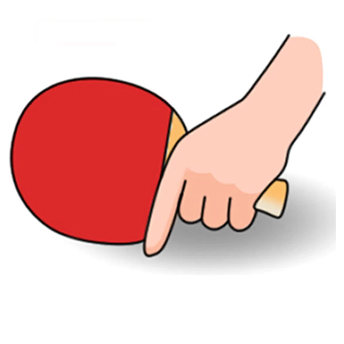 Racchette da Ping Pong, Set Sportivo for Principianti for attività in Famiglia, Scuola e Club Sportivo/Doppio(Long Handle)