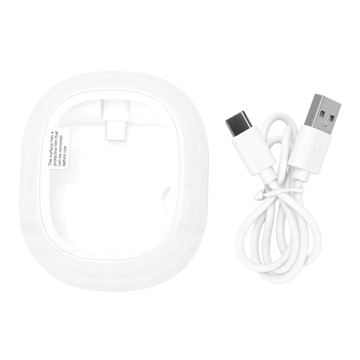 Wakects Custodia di Ricarica Adatta per Ring 3, Custodia Caricabatterie Smart Ring in ABS con Batteria da 2000 MAh, Finestra LED, Protezione Multipla, Stazione di Ricarica da Viaggio per Utenti Gen