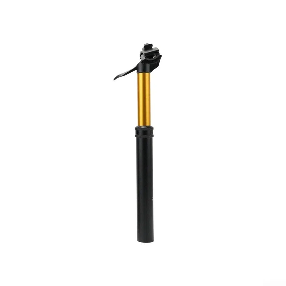 Reggisella Dropper, telescopico regolabile in altezza, struttura in lega di alluminio olio-gas, finitura anodizzata per mountain bike MTB, 27,2/30,9/31,6 mm