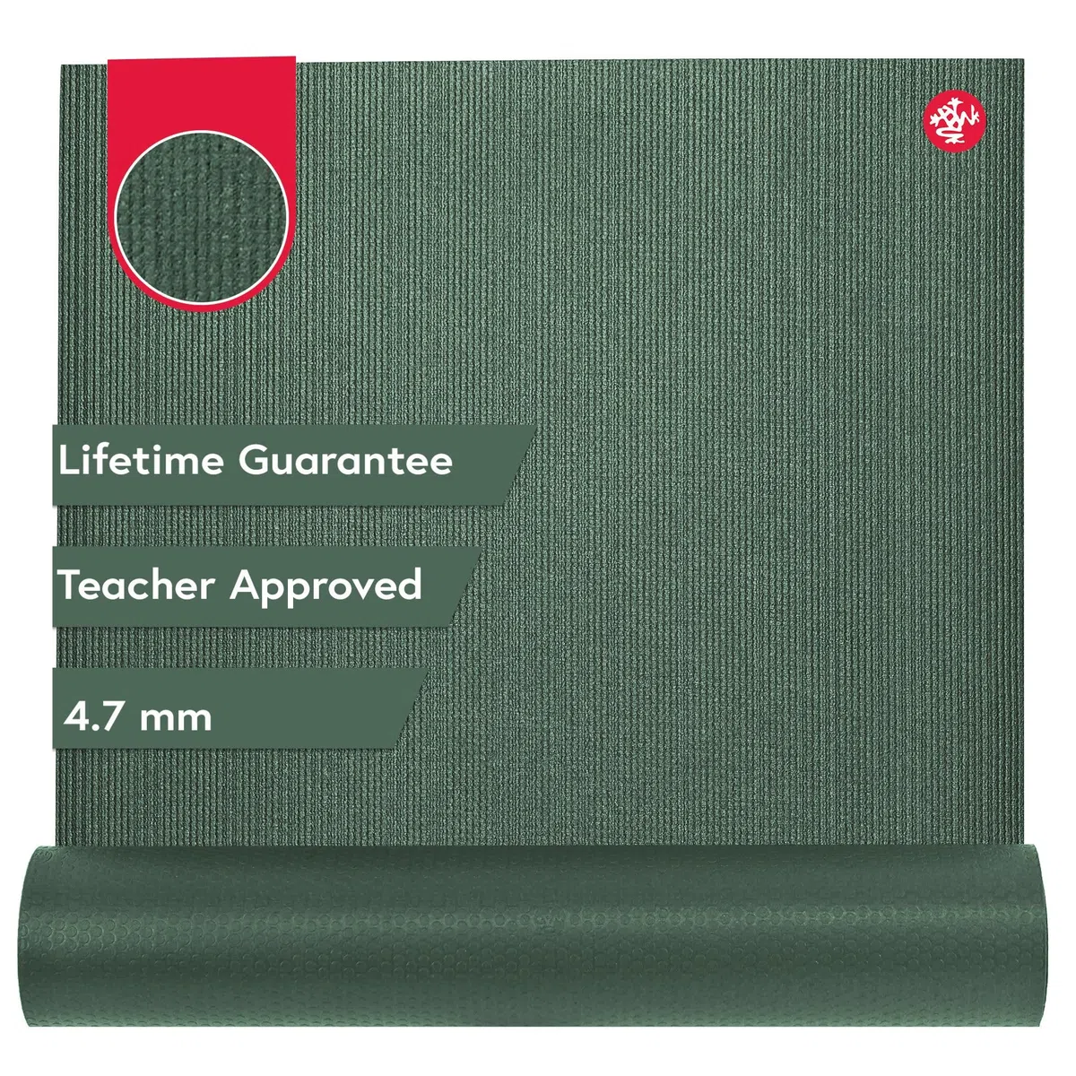 Manduka PROlite - Tappetino da yoga, consigliato per insegnanti, 6 mm, ultra denso, per allenamento hot yoga, pilates in studio a casa