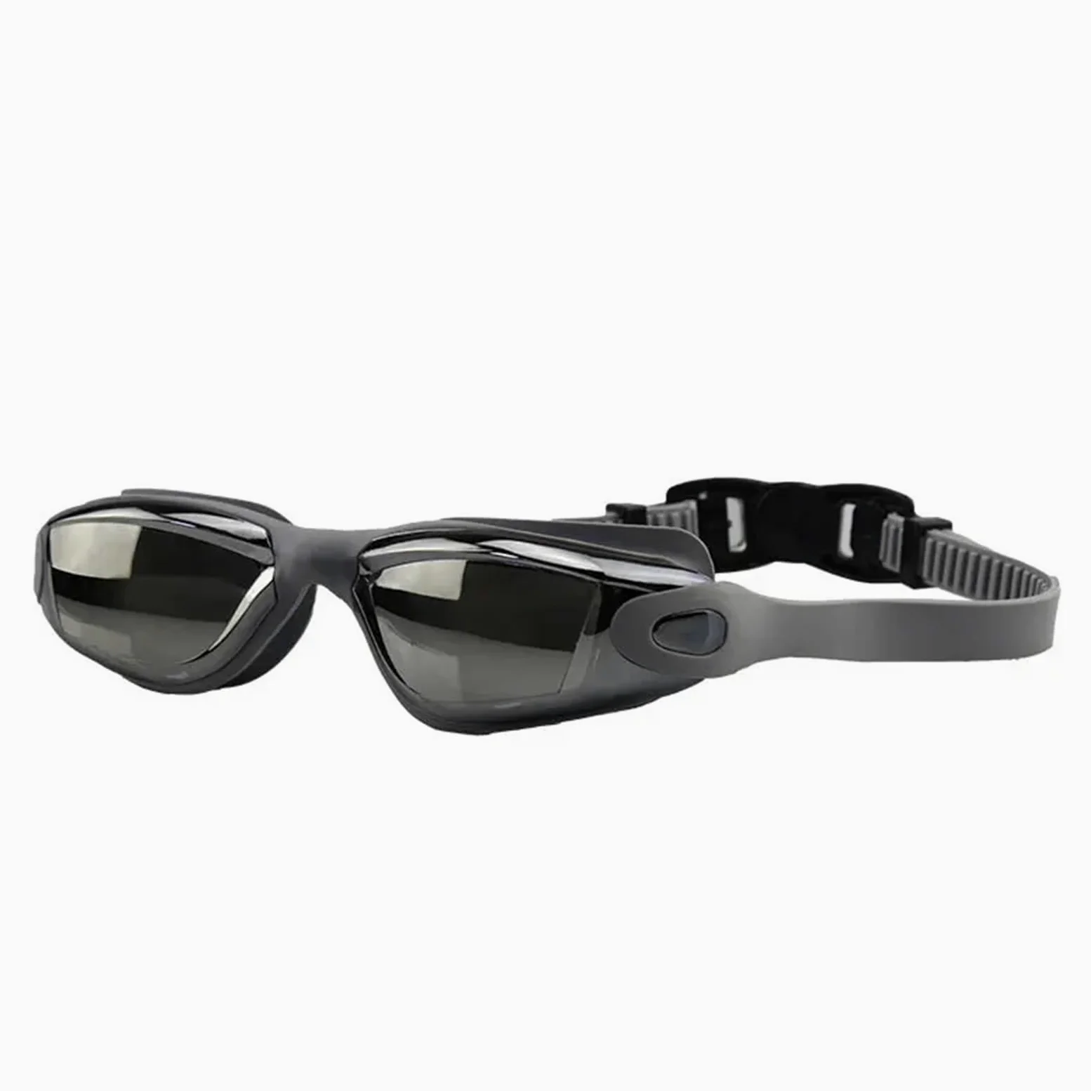 Occhialini da nuoto antiappannamento Per Sport | For adulti con cuffia in silicone e set di occhialini da nuoto