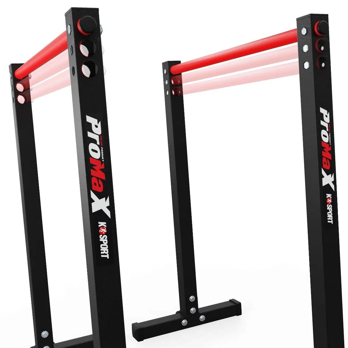 K-Sport: Dip Barren I Barra per supporto lingotto I Parallettes I Barra di immersione portata fino a 170 kg