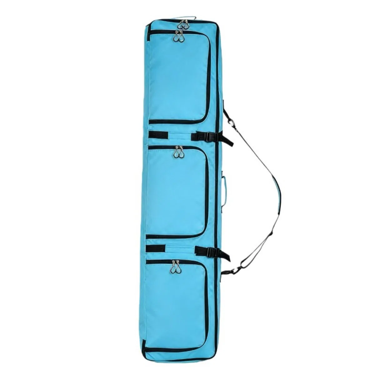 Borsa con Ruote Borsa Porta Borsa Snowboard Borsa Attrezzatura con Scomparti Separati per Tavole E Accessori con Ruote